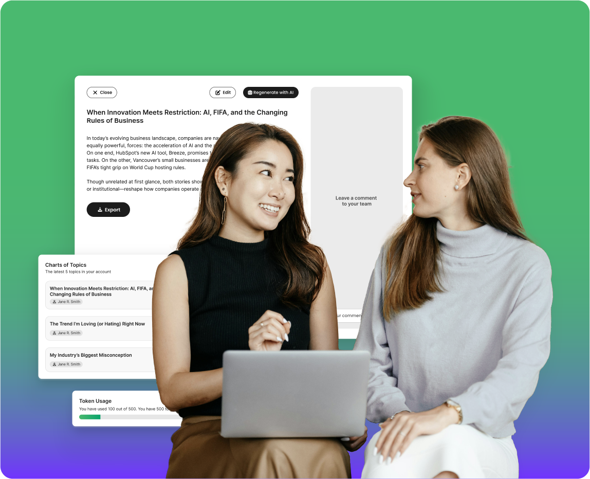 Women showcasing platform@2x